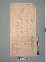 軍用地圖(彰化臺南至道路略圖)藏品圖，第3張